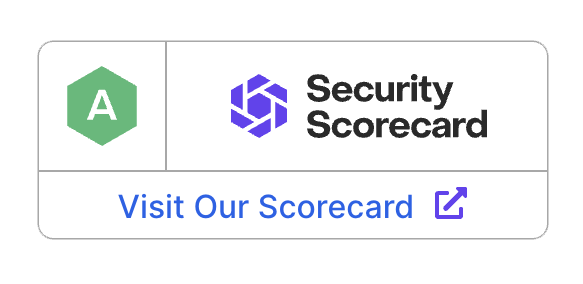 Security scorecard badge