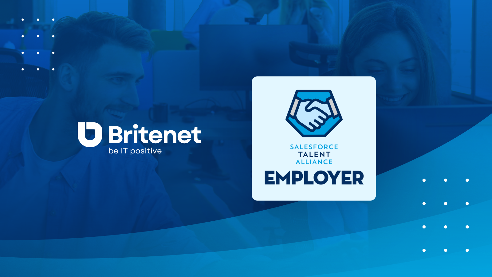 Britenet an official partner of the Salesforce Talent Alliance program