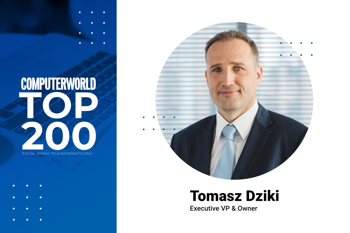To be a company where people want to work - interview with Tomasz Dziki for Computerworld